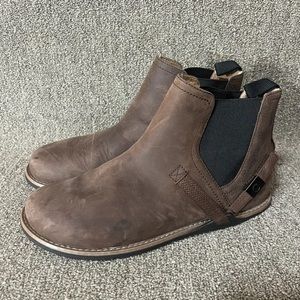 Xero Shoes Mens Barefoot MELBOURNE Boots Lightweight Size 10 US Brown